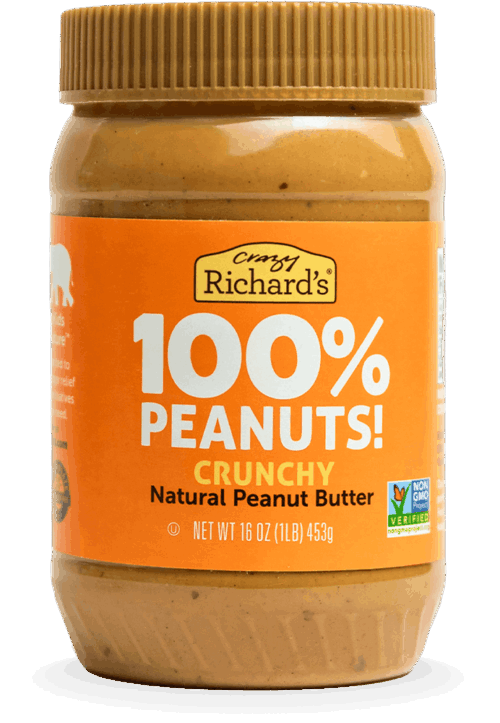 Natural Peanut Butter | Crazy Richard’s | Natural Peanut Butter Company