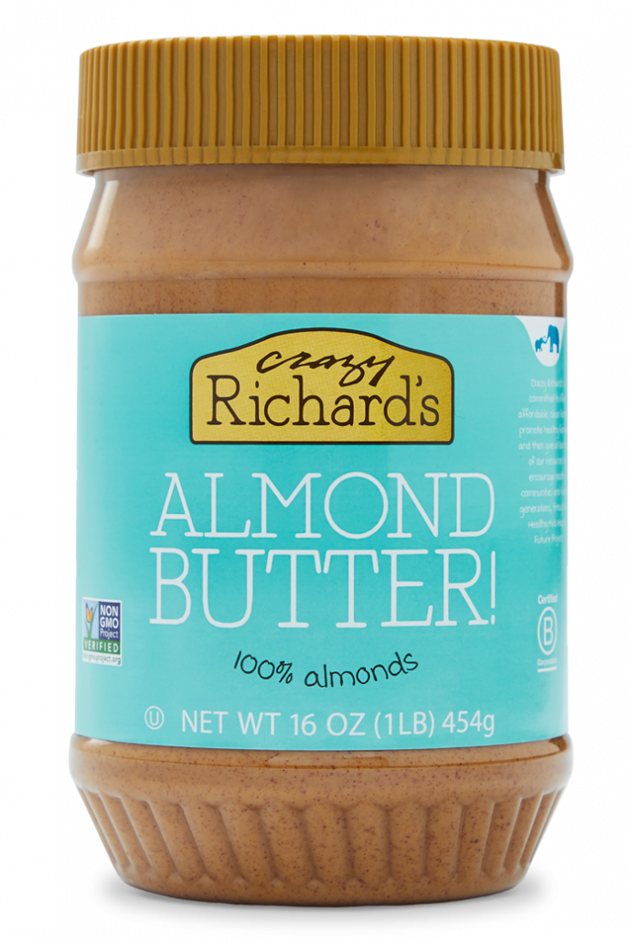 Natural Almond Butter Crazy Richard's