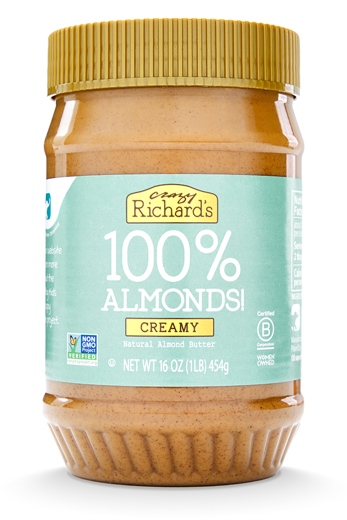 Natural Almond Butter Crazy Richard's
