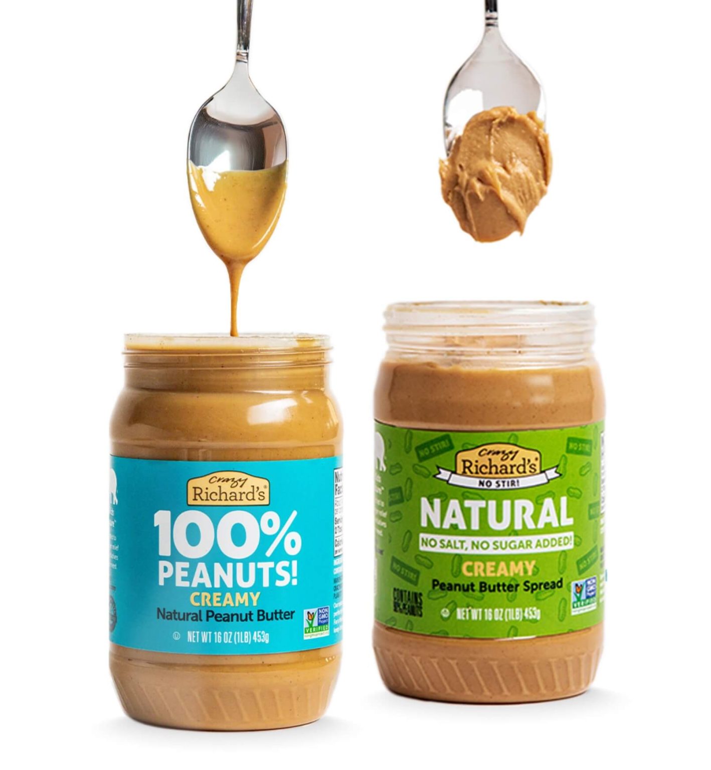 Crazy Richard's Peanut Butter Jars